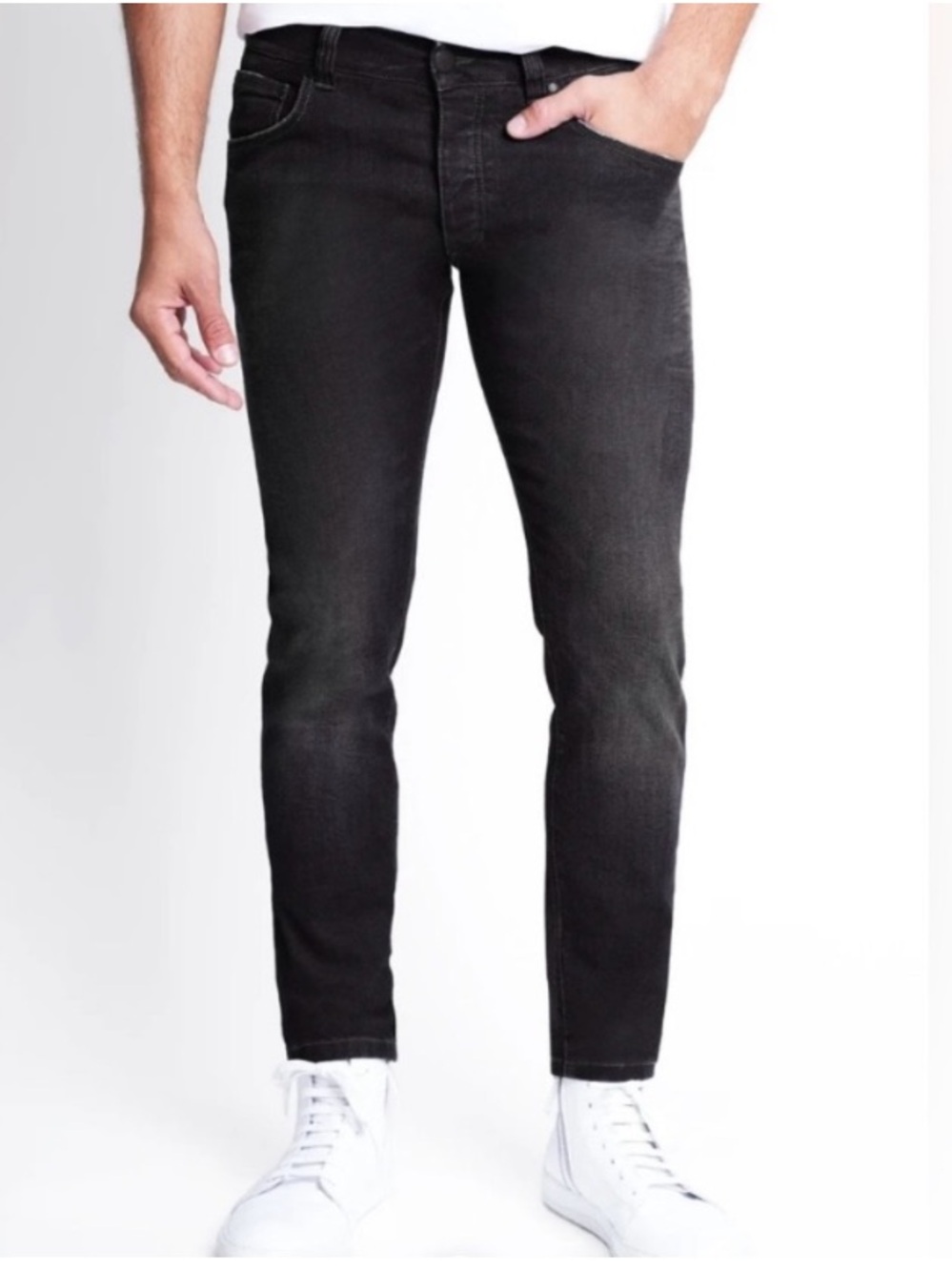 Ari - Italian made Slim Straight  Signature Jeans